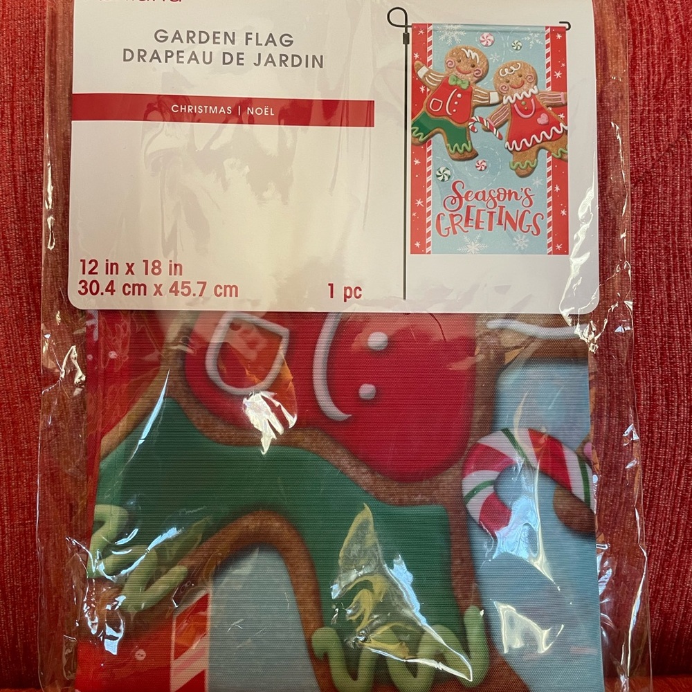 Ashland Garden Flag, Gingerbread Theme!